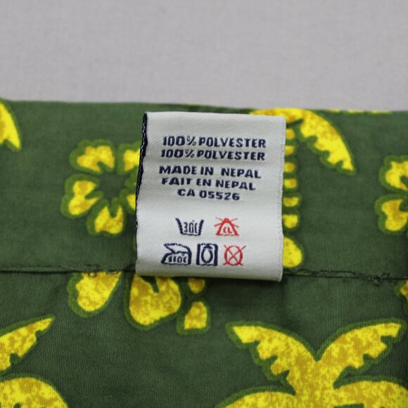 Vintage Surf Shirt - 1990s Ocean Pacific Button Down Tribal Pattern - Mens Large - Picture 10 of 10